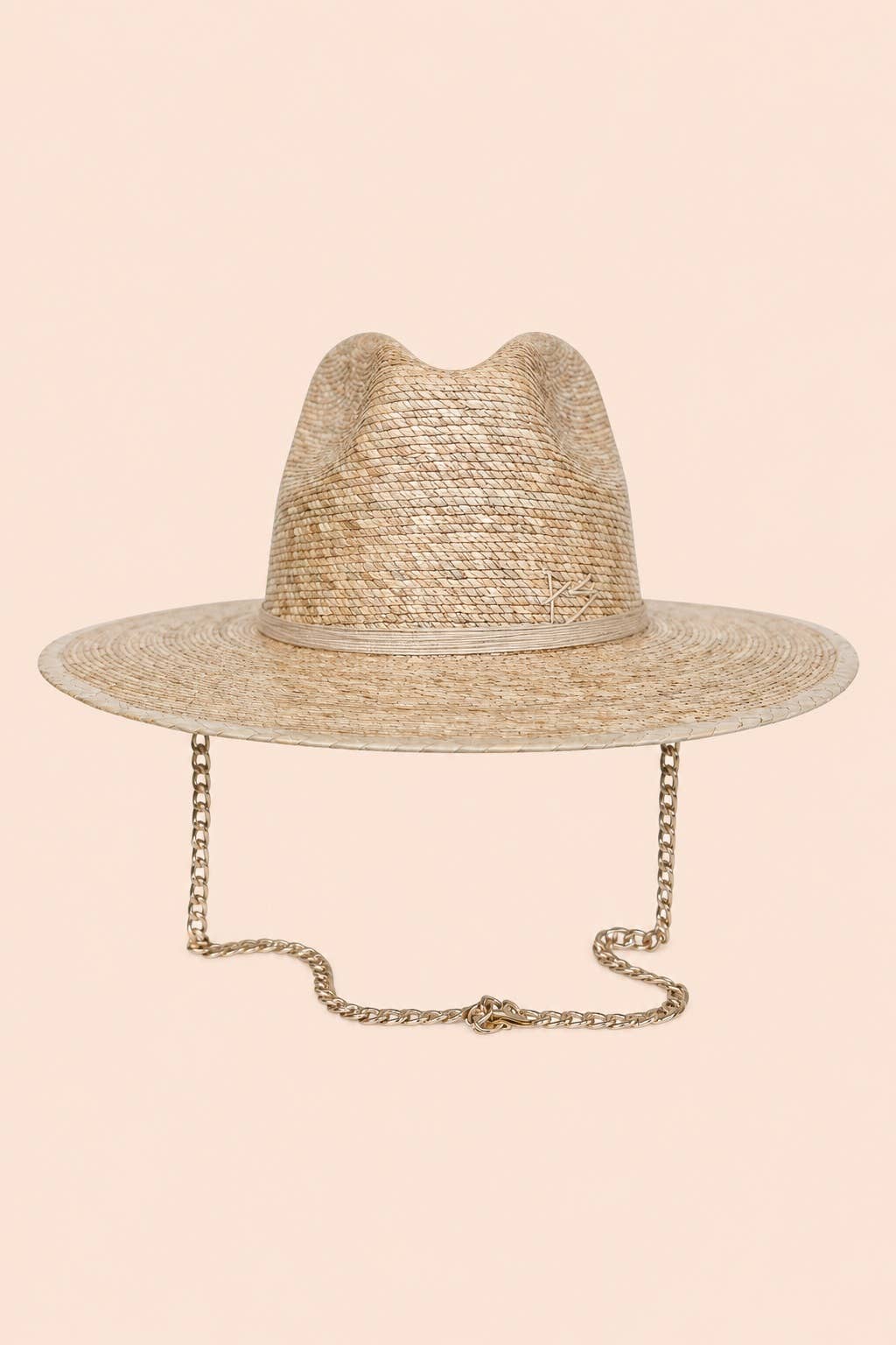 Kailani Straw Explorer Crown Hat: Tan / L