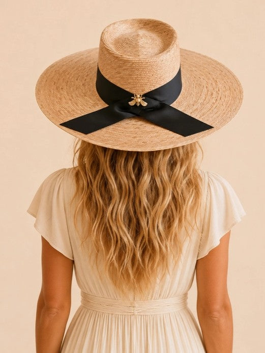 Handmade Straw Hat The Amelia