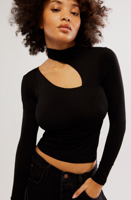 By The Free Cut Out Top