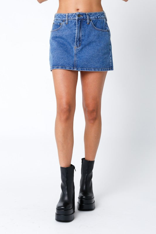 New Spring Denim Skirt