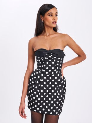 Tahira Polka Dot Dress