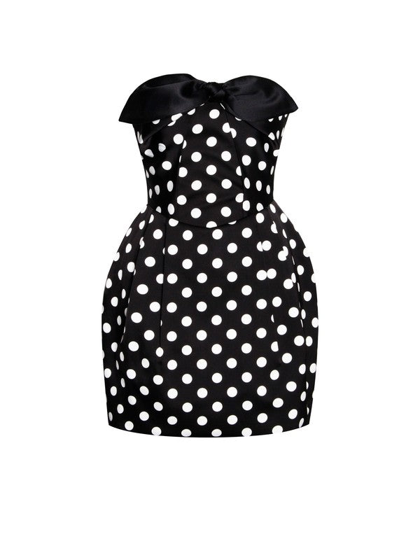 Tahira Polka Dot Dress