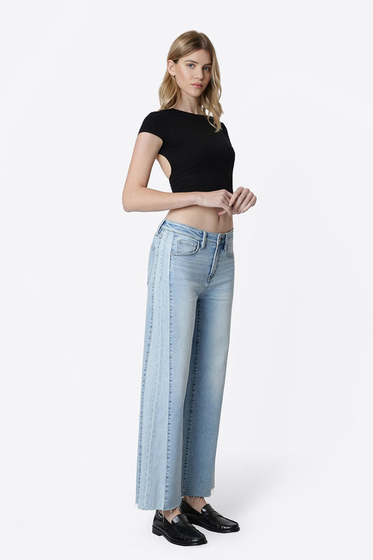 Denim Two Tone Short