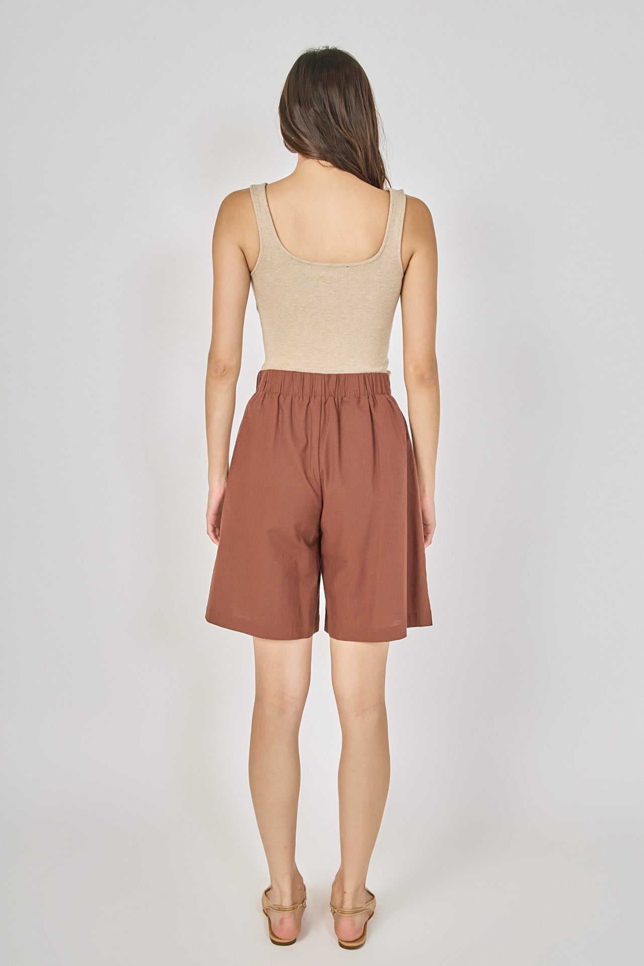 Linen Bermuda Short