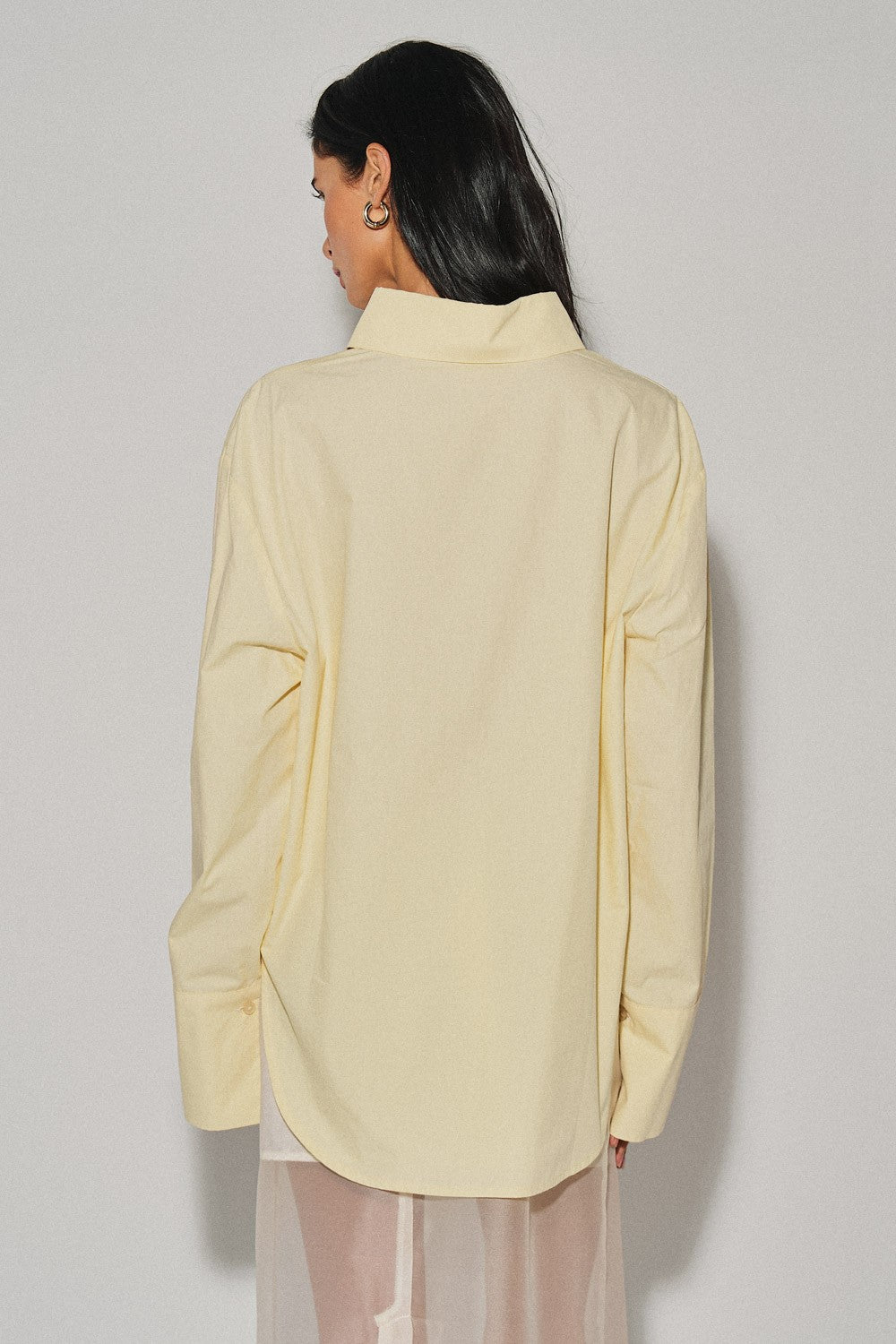 Oversized Collar Top