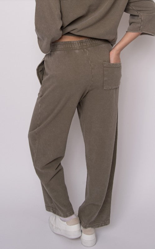 French Terry Pull On Pant