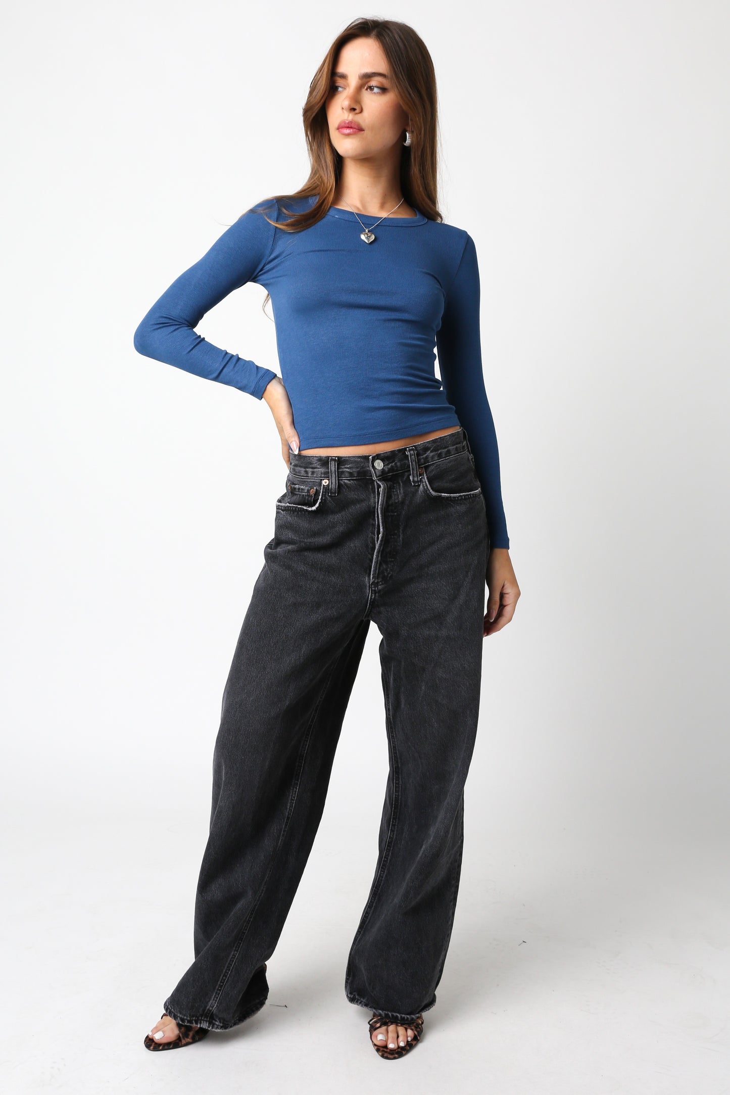 Jessie Slate Blue Top