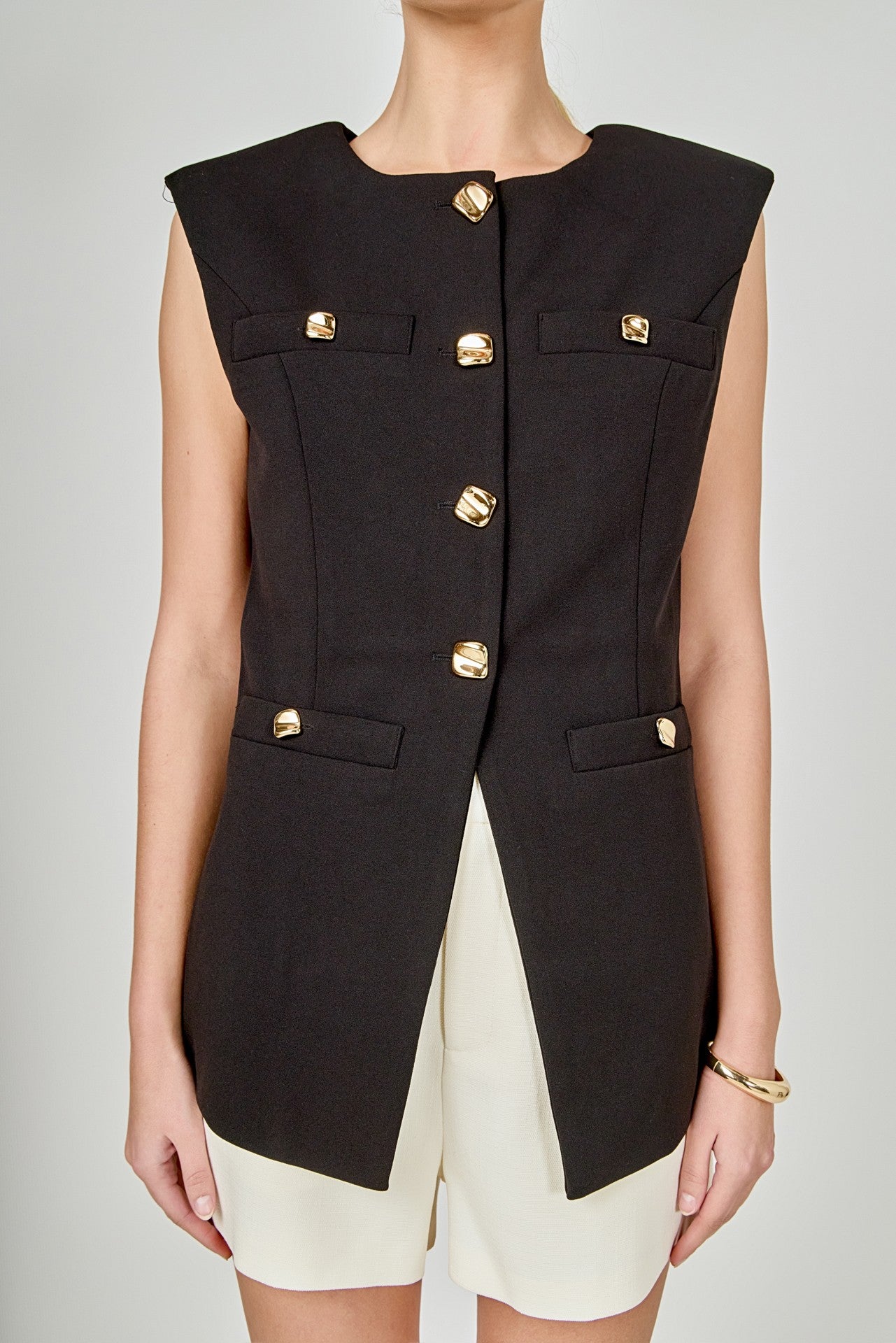 Tweed Vest