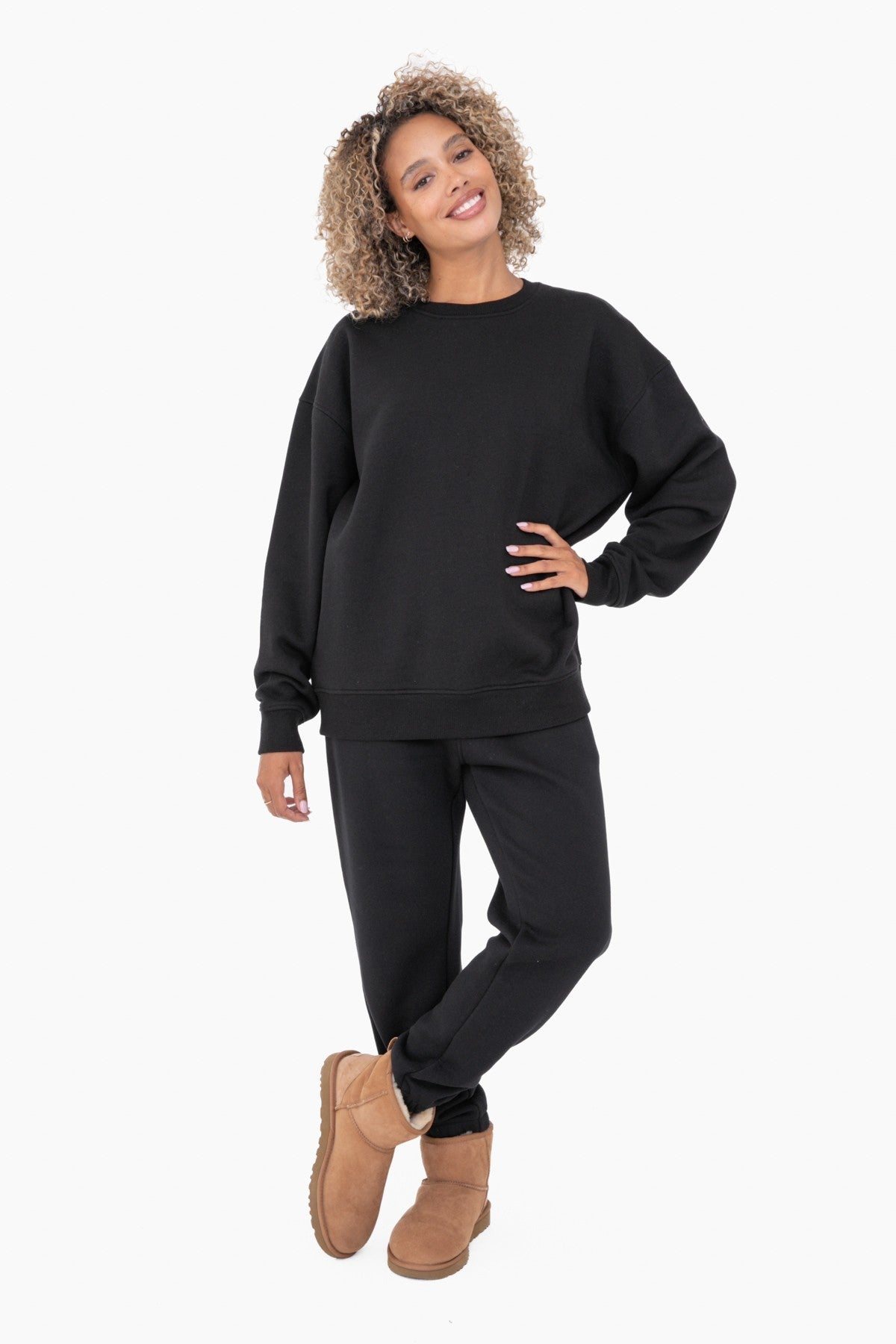 Oversized Fleece Sweater