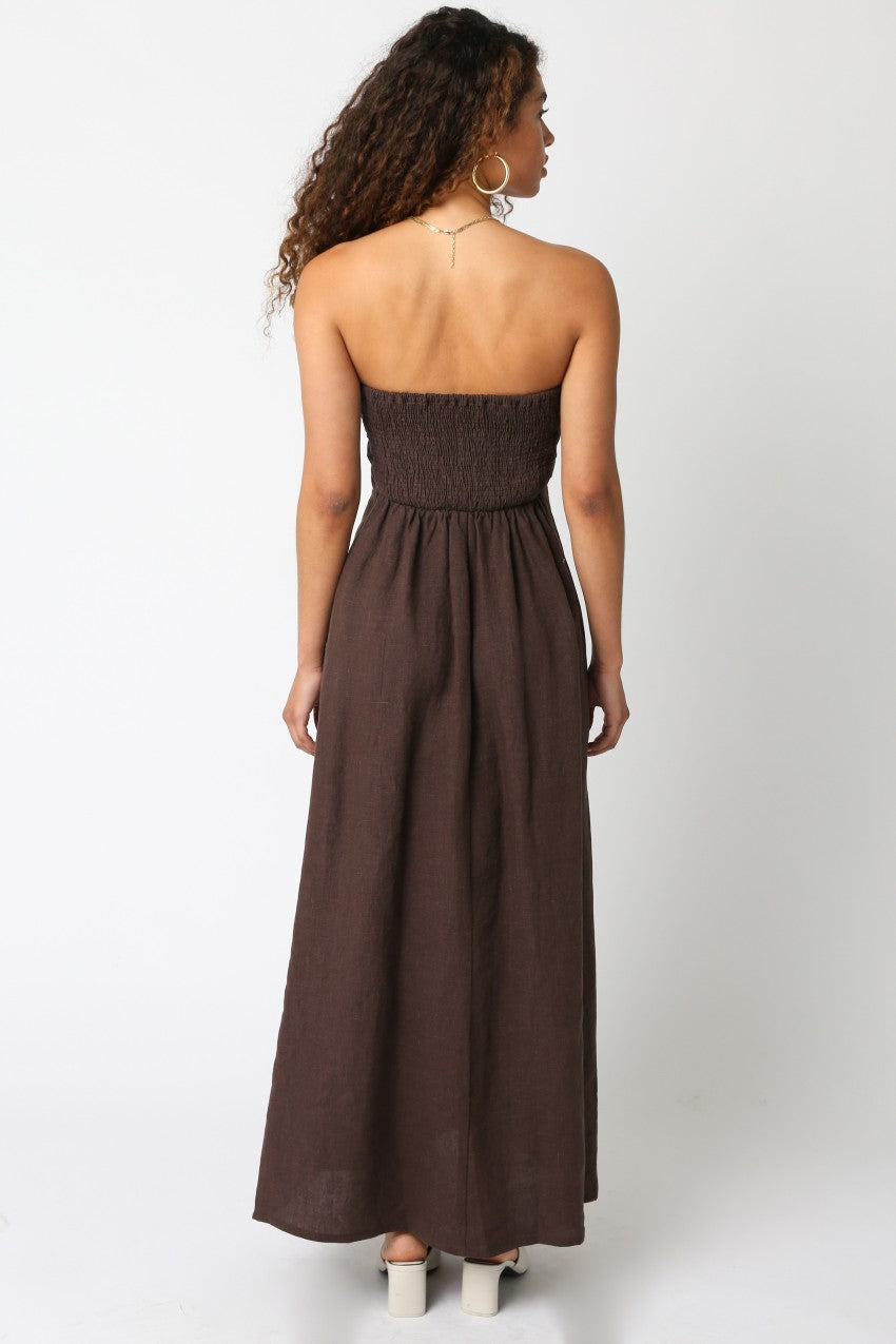 The Irise Strapless Dress