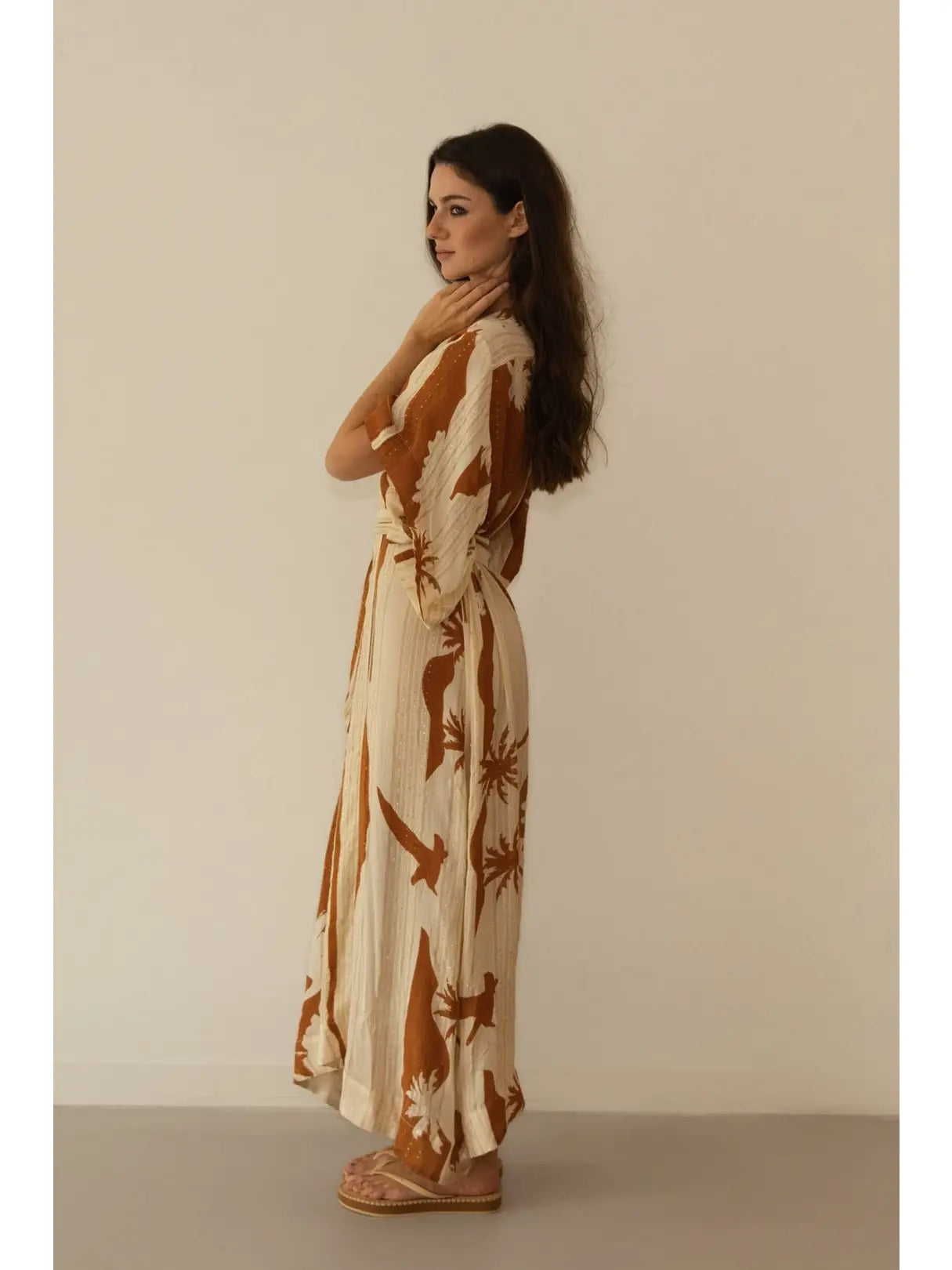 Camel Kimono