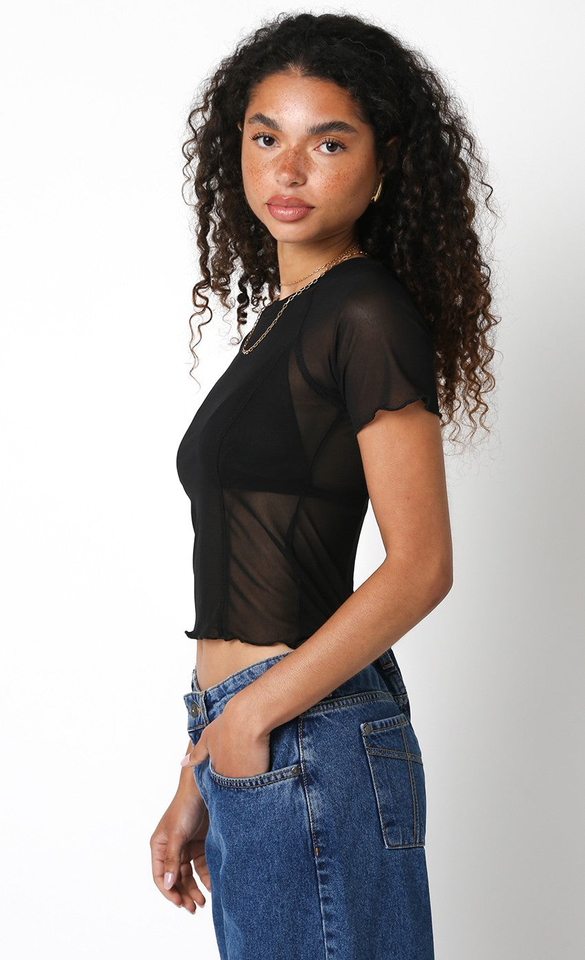 The Chiara Sheer Top