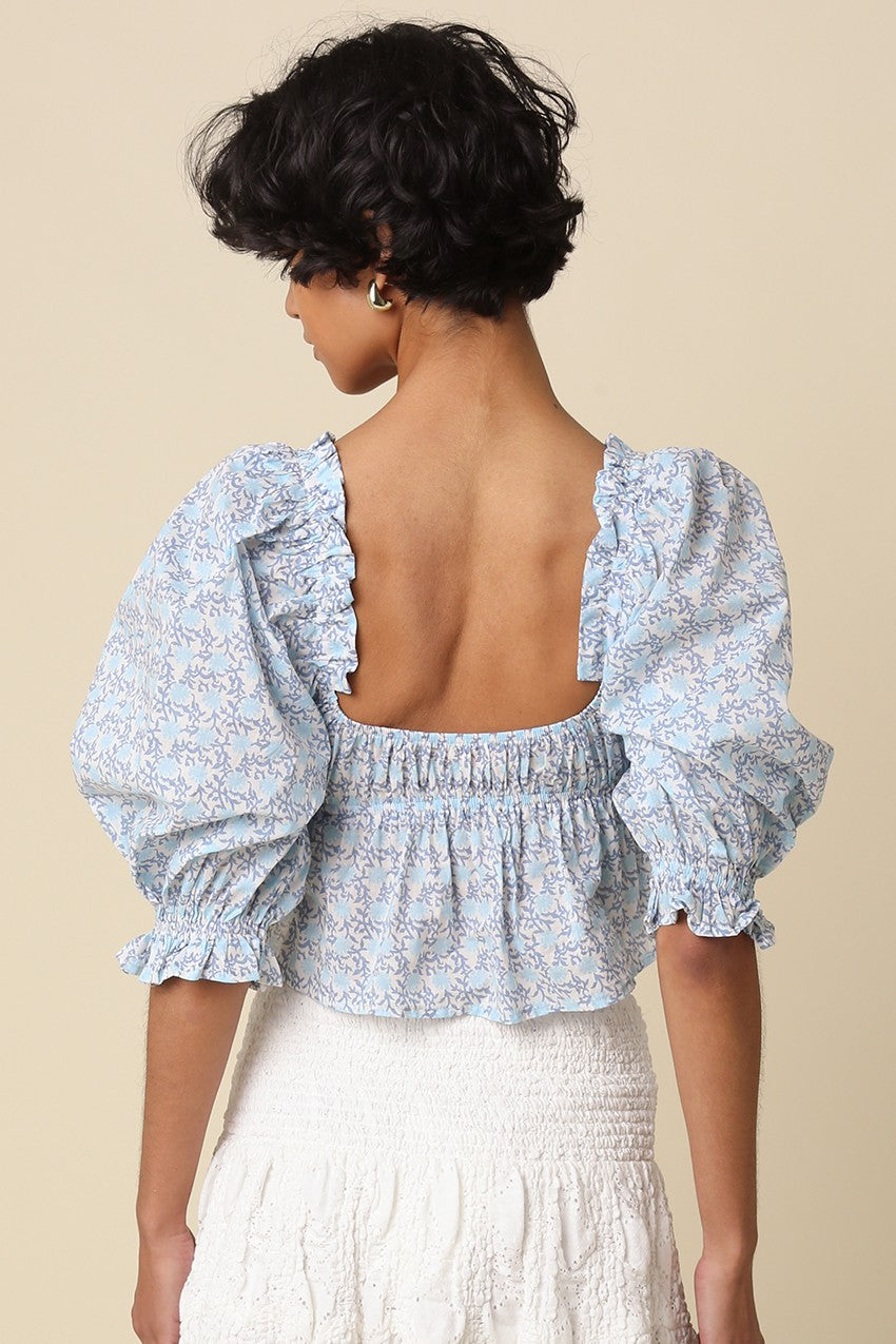 Summer Puff Sleeve Top