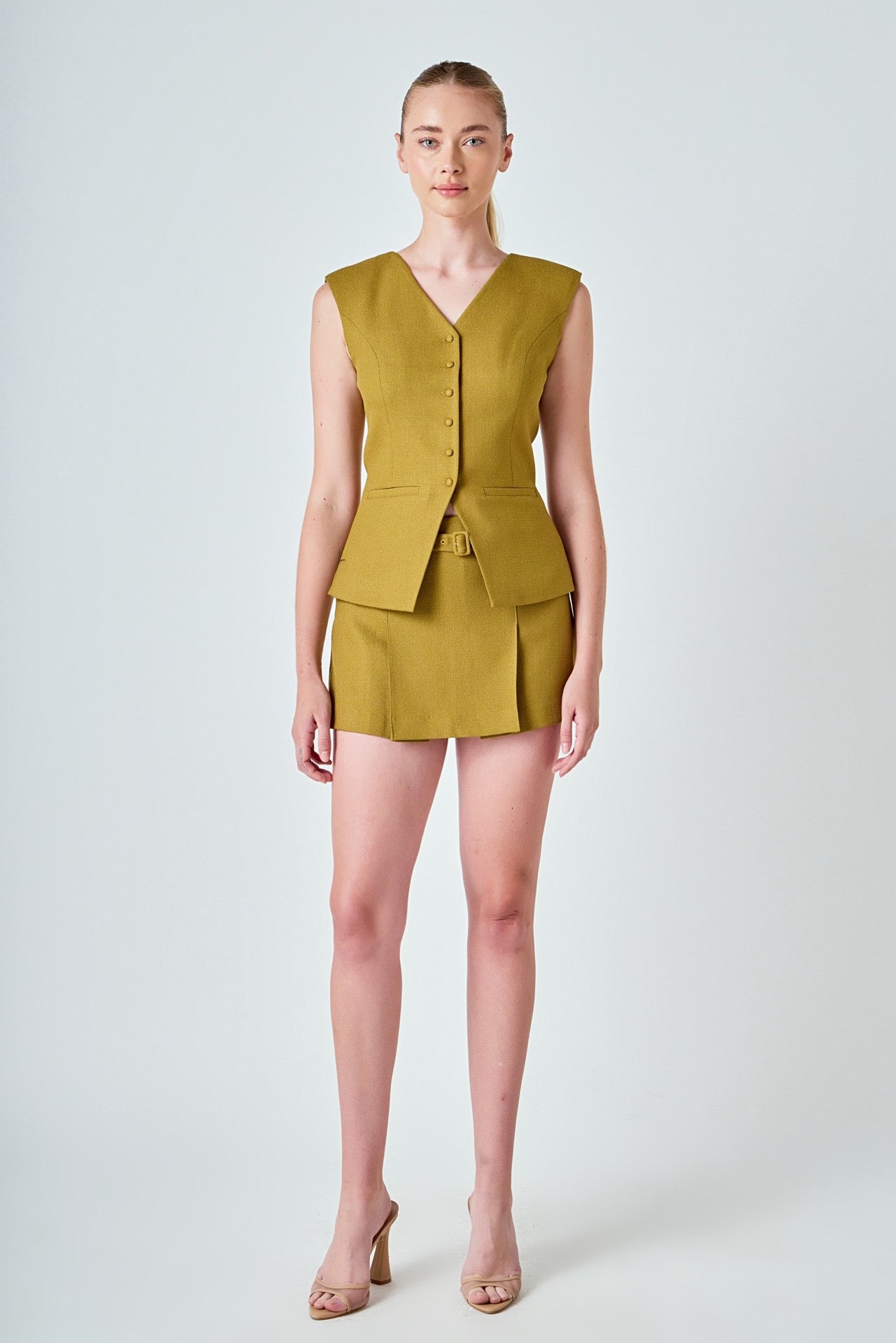 Tweed Vest
