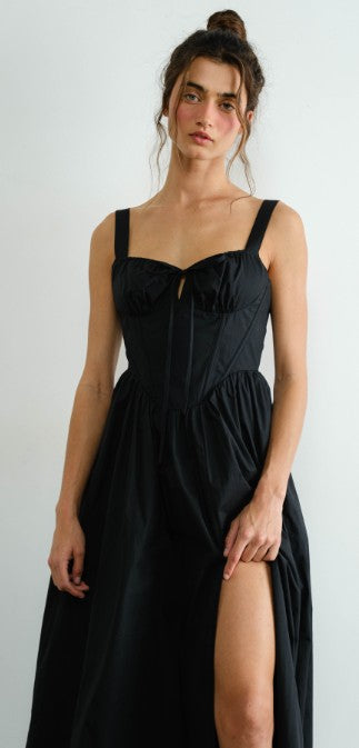 Poplin Corset Dress