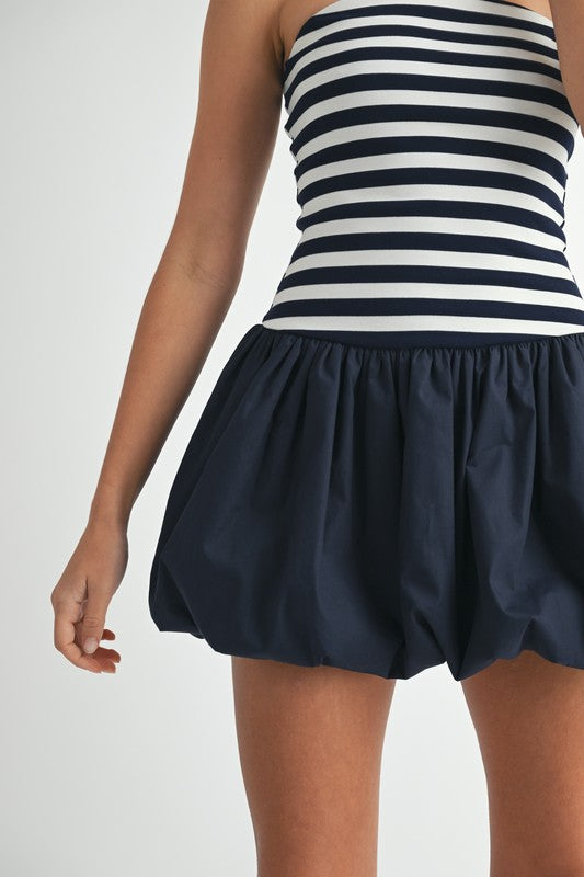 Stripe Bubble Dress