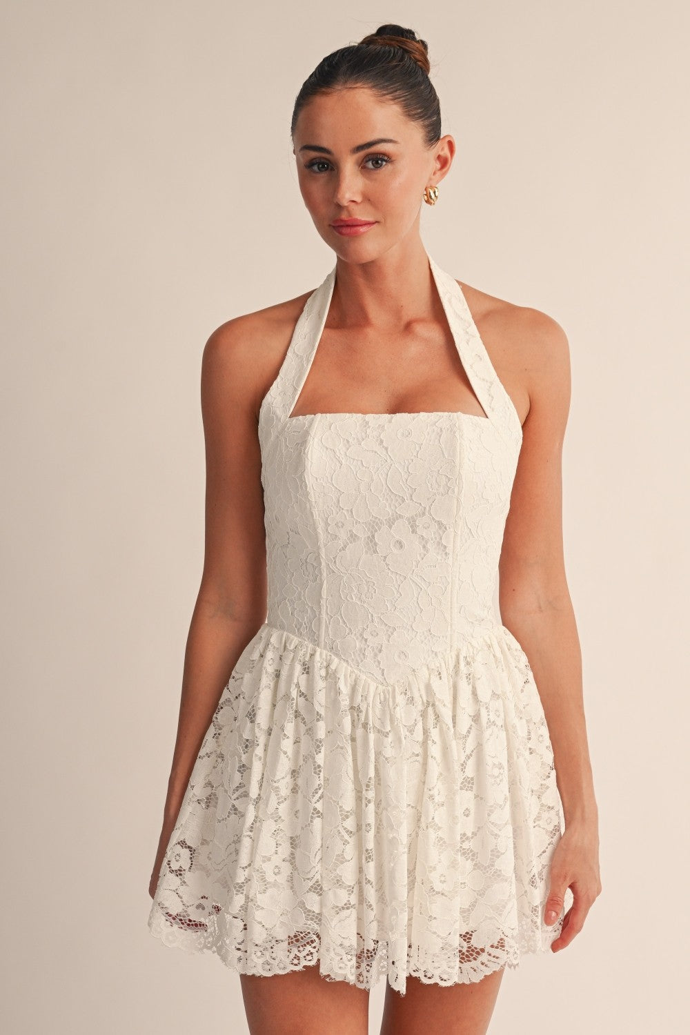 Halter Lace Dress