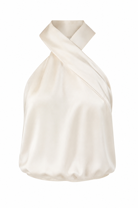 Satin Halter Top