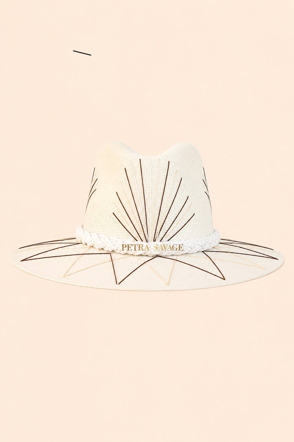 Amy Straw Indiana Crown Hat: Medium