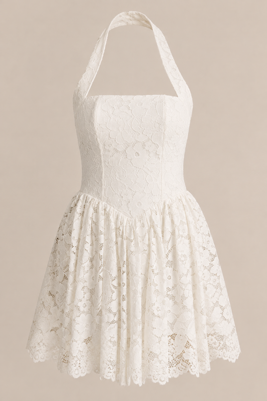 Halter Lace Dress