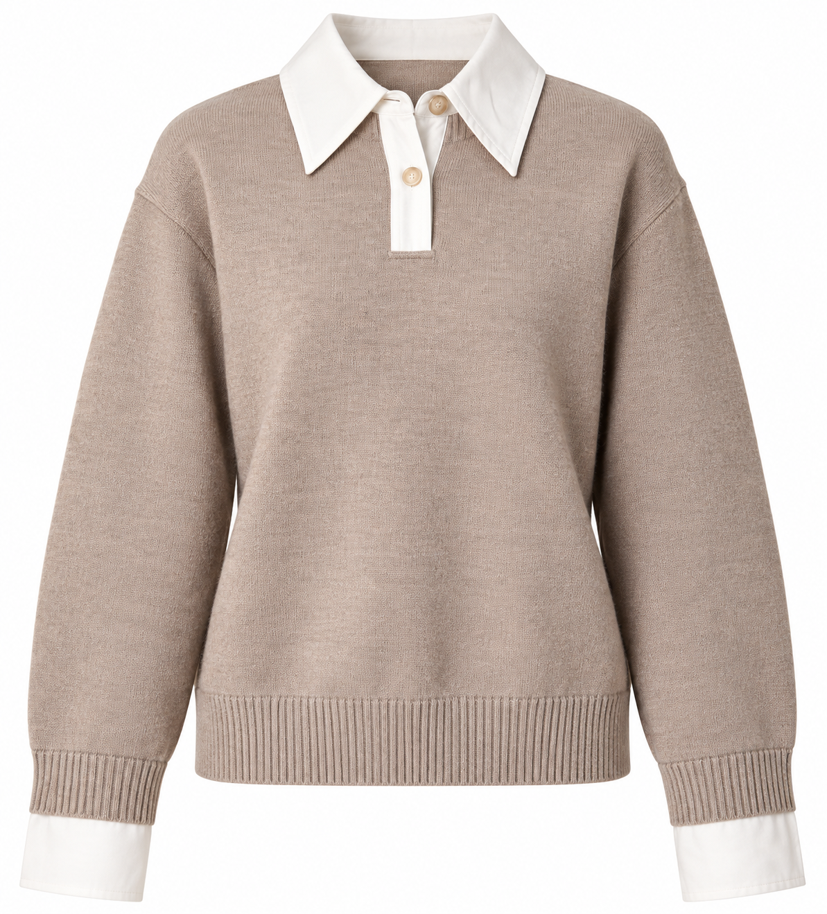 The Kenzie Top In Beige