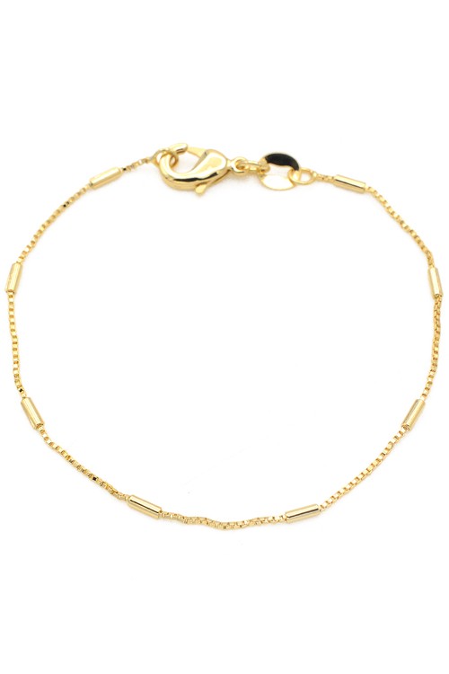 Gold Filled Chain Bracelet #1027