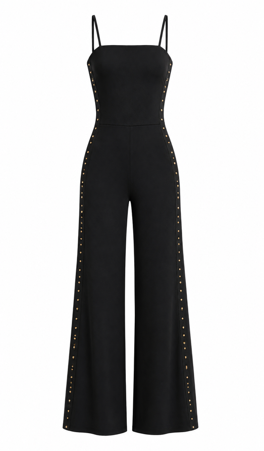 Designer Stud Jumpsuit
