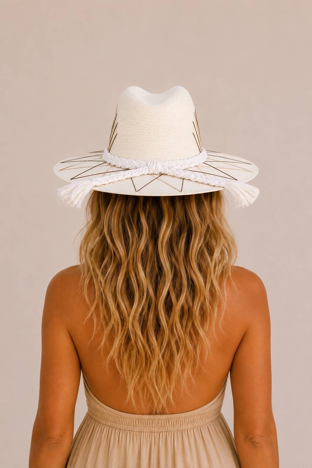 Amy Straw Indiana Crown Hat: Medium