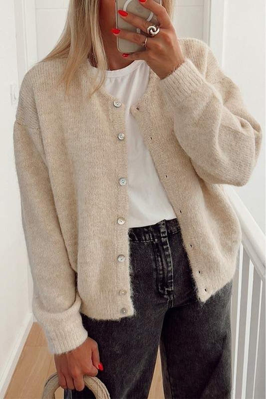 Beige Cardigan