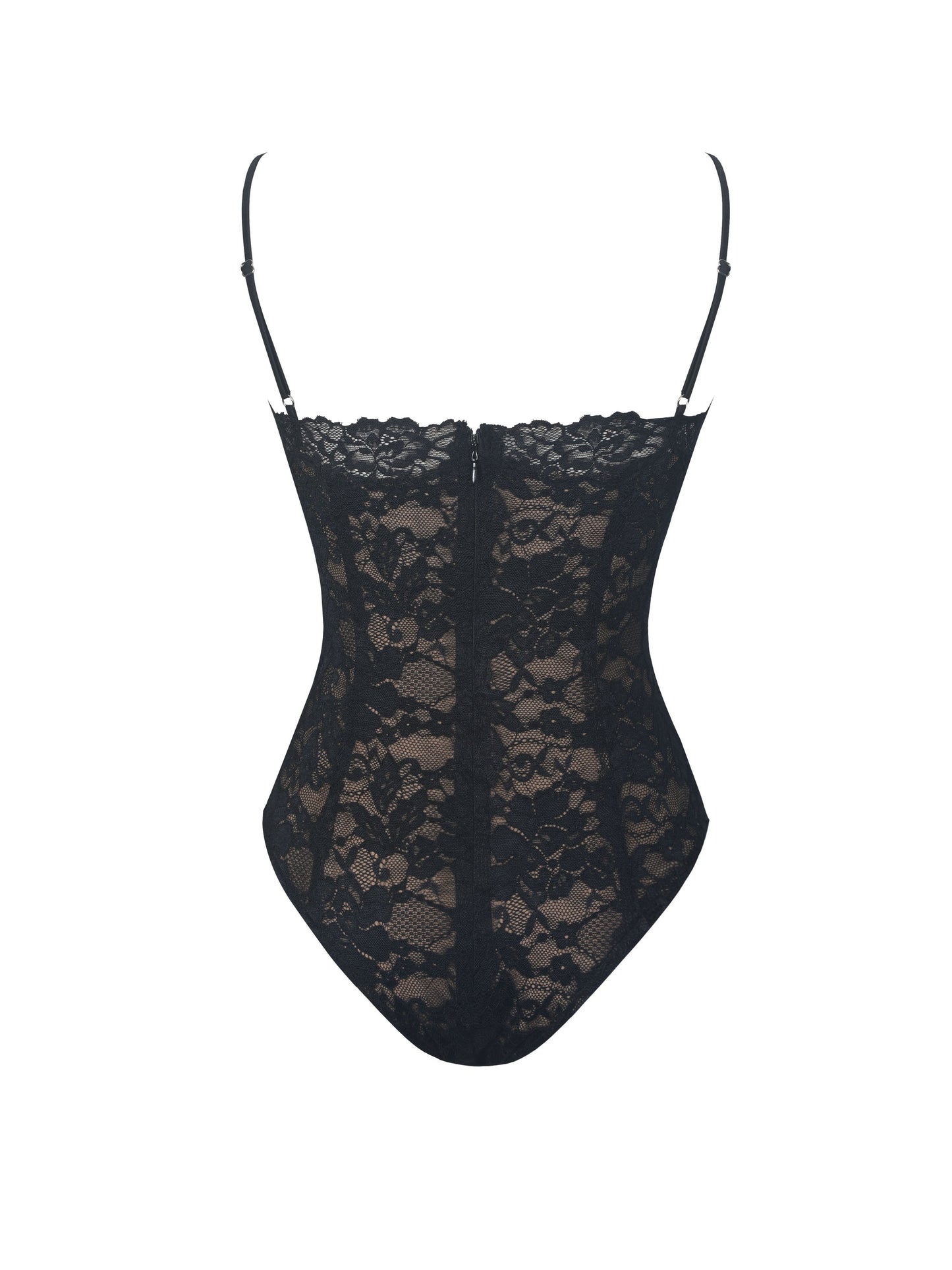 Plunging Lace Bodysuit