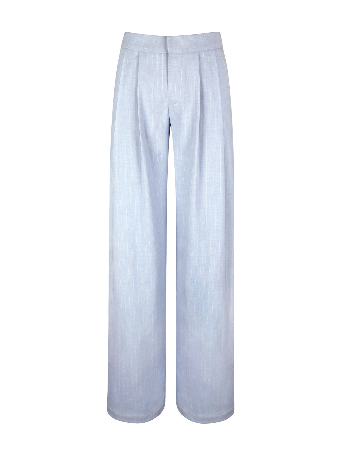Designer Blue Pleat Pant ONLY