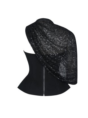 Designer Tube Top Cape Detail