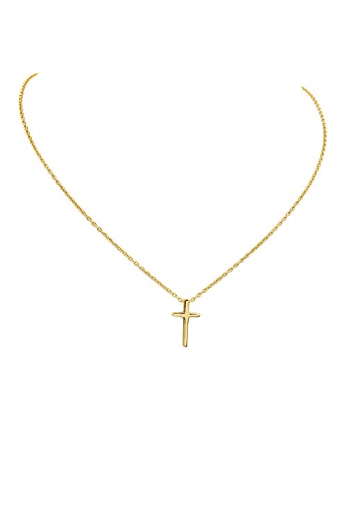 Gold Plated Cross #20012