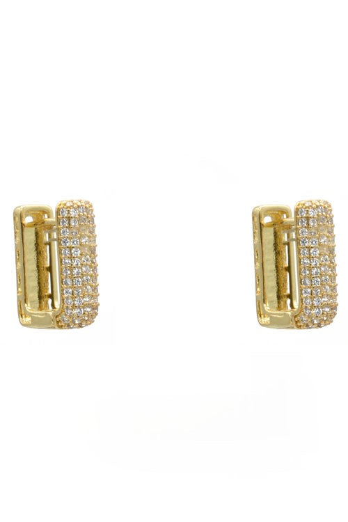 Gold Filled Square Earring #20019