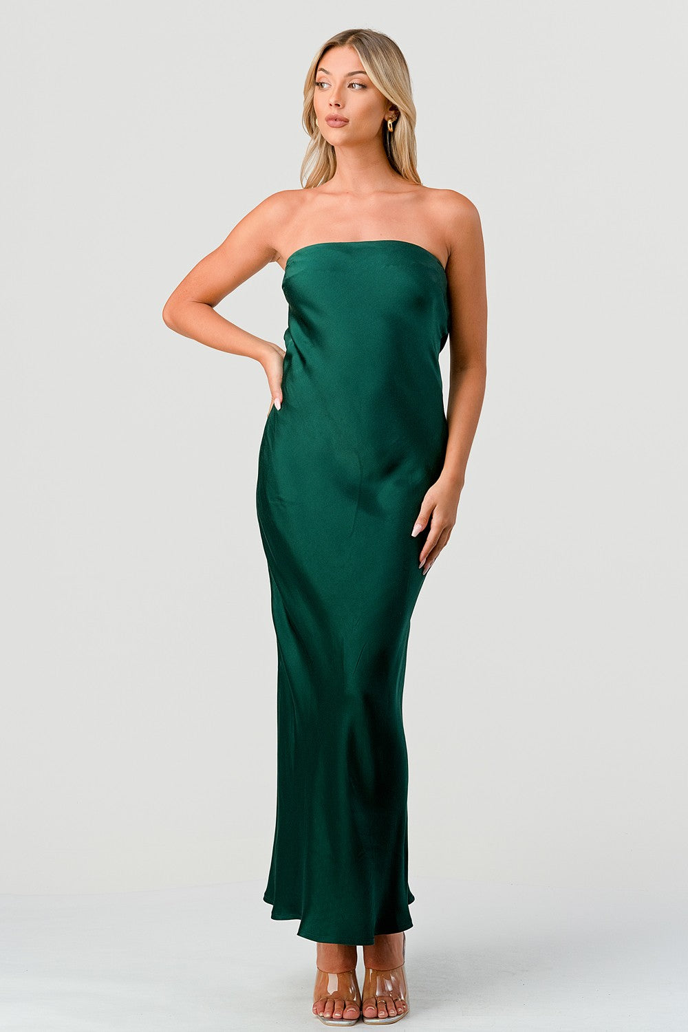 Strapless Cocktail Dress