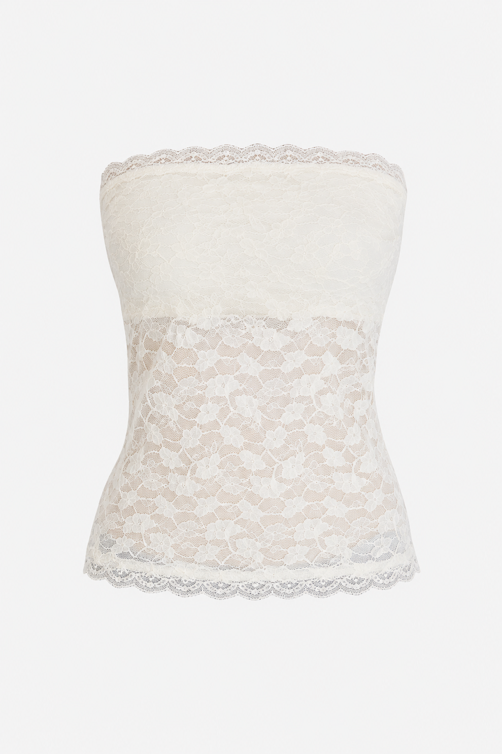 Lace Tube Top