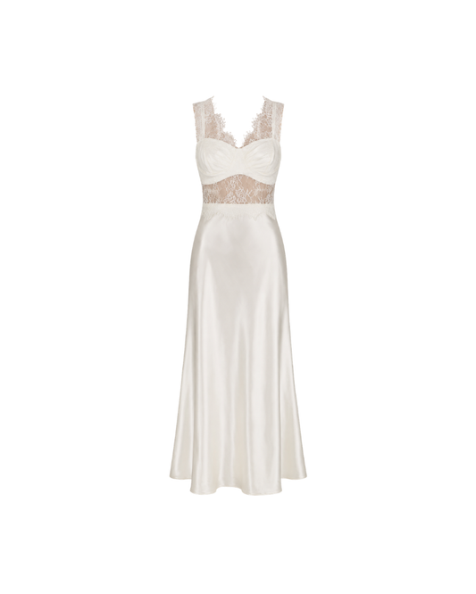Ivory Lace Dress