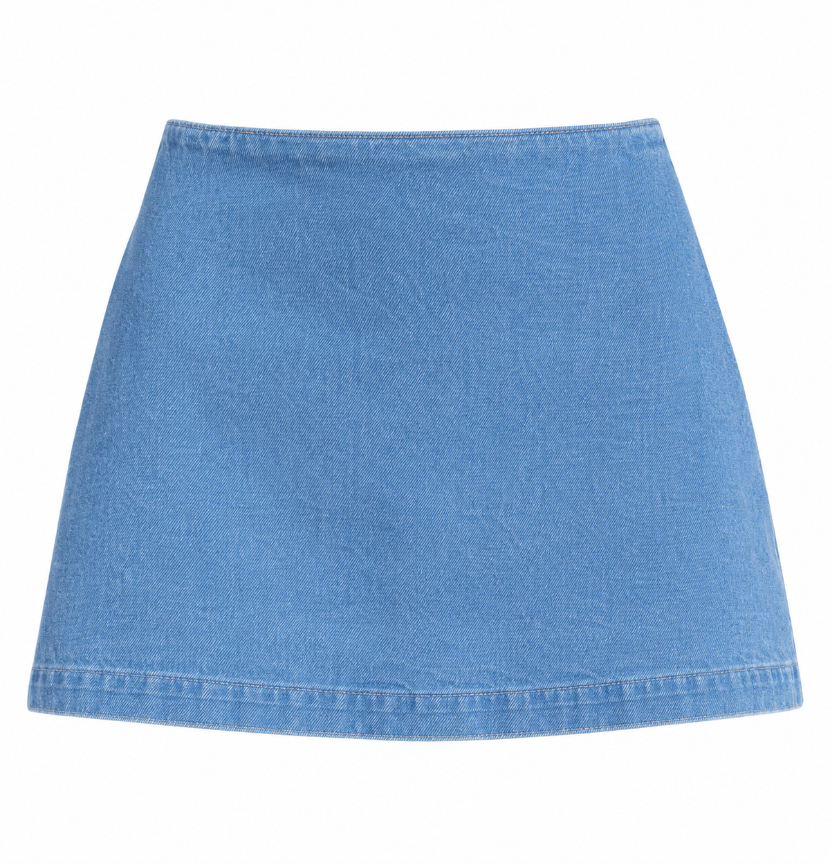 The Denim Mini Skort