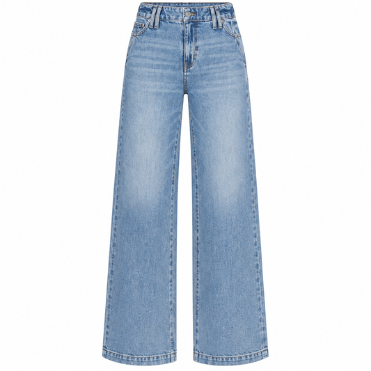 High Rise Wide Leg