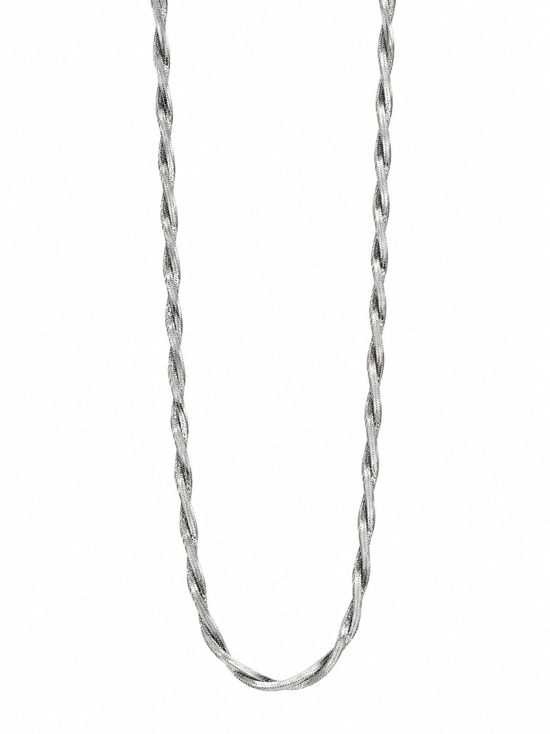Necklace Twisted Silver Deet