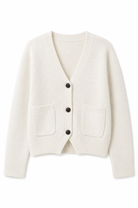 Lux Soft V Neck Cardigan