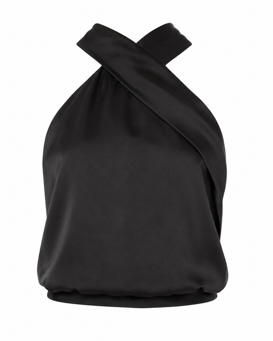 Satin Halter Top