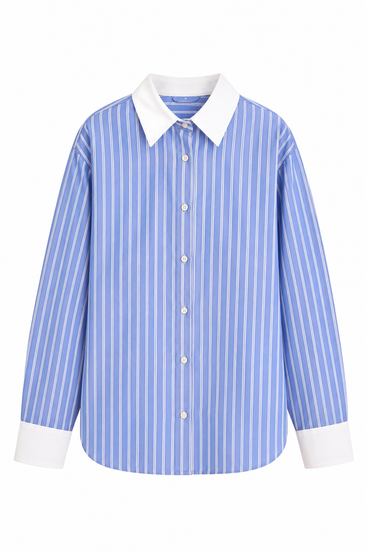 Contrast Stripe Top