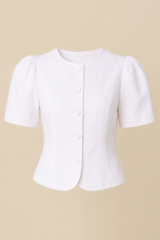 The Erin Puff Sleeve Top