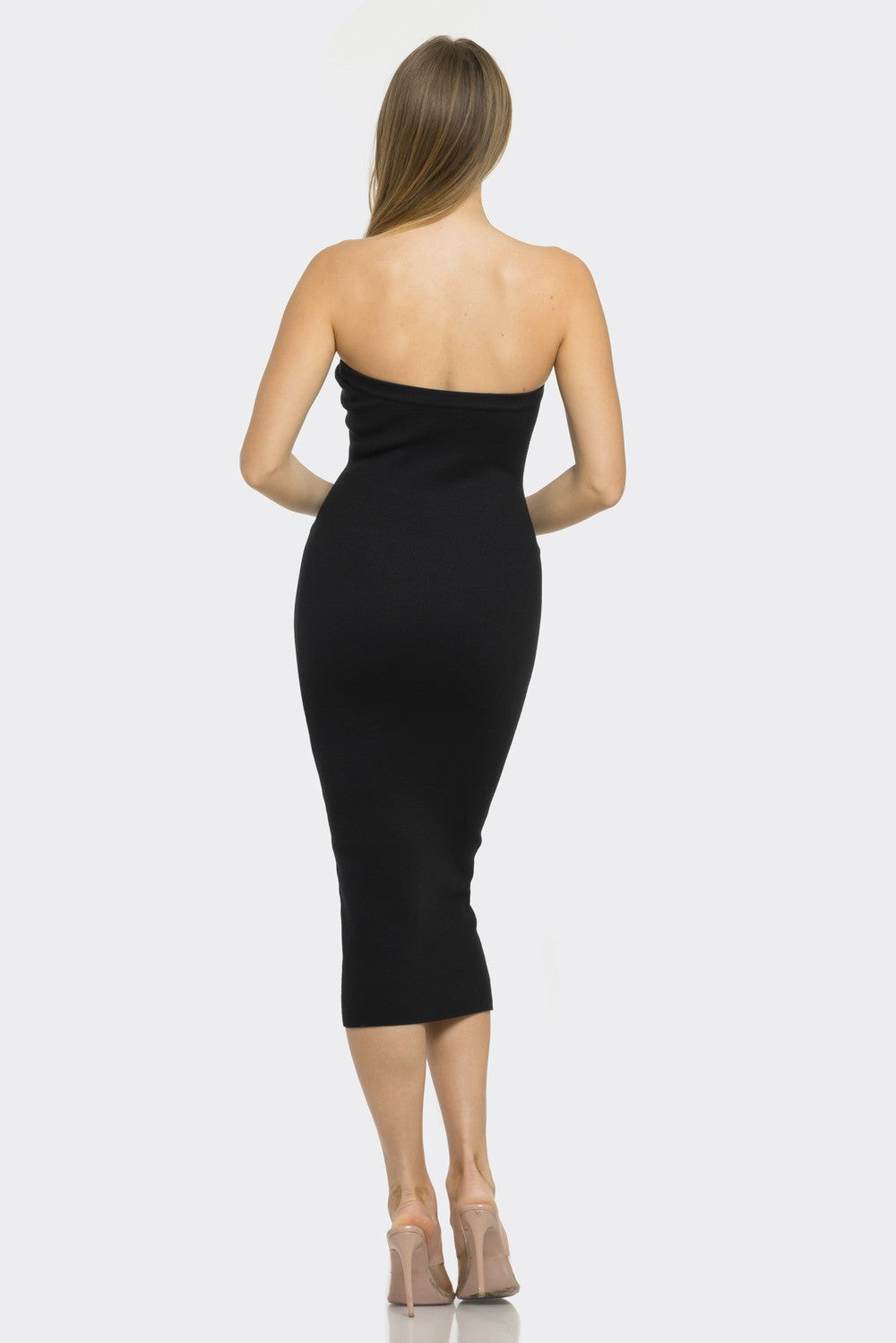 Casual Strapless Dress