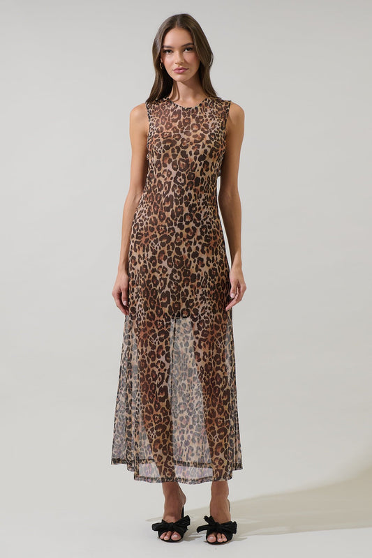 The Briony Leopard Dress