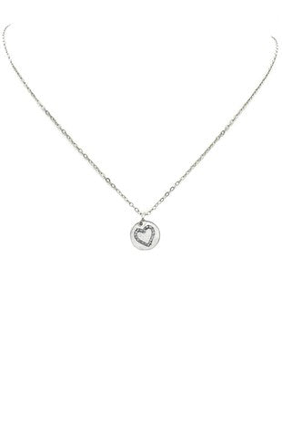 Heart Necklace 16” #1182026