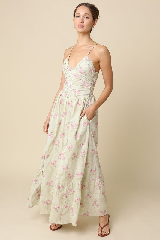 Vintage Floral Dress