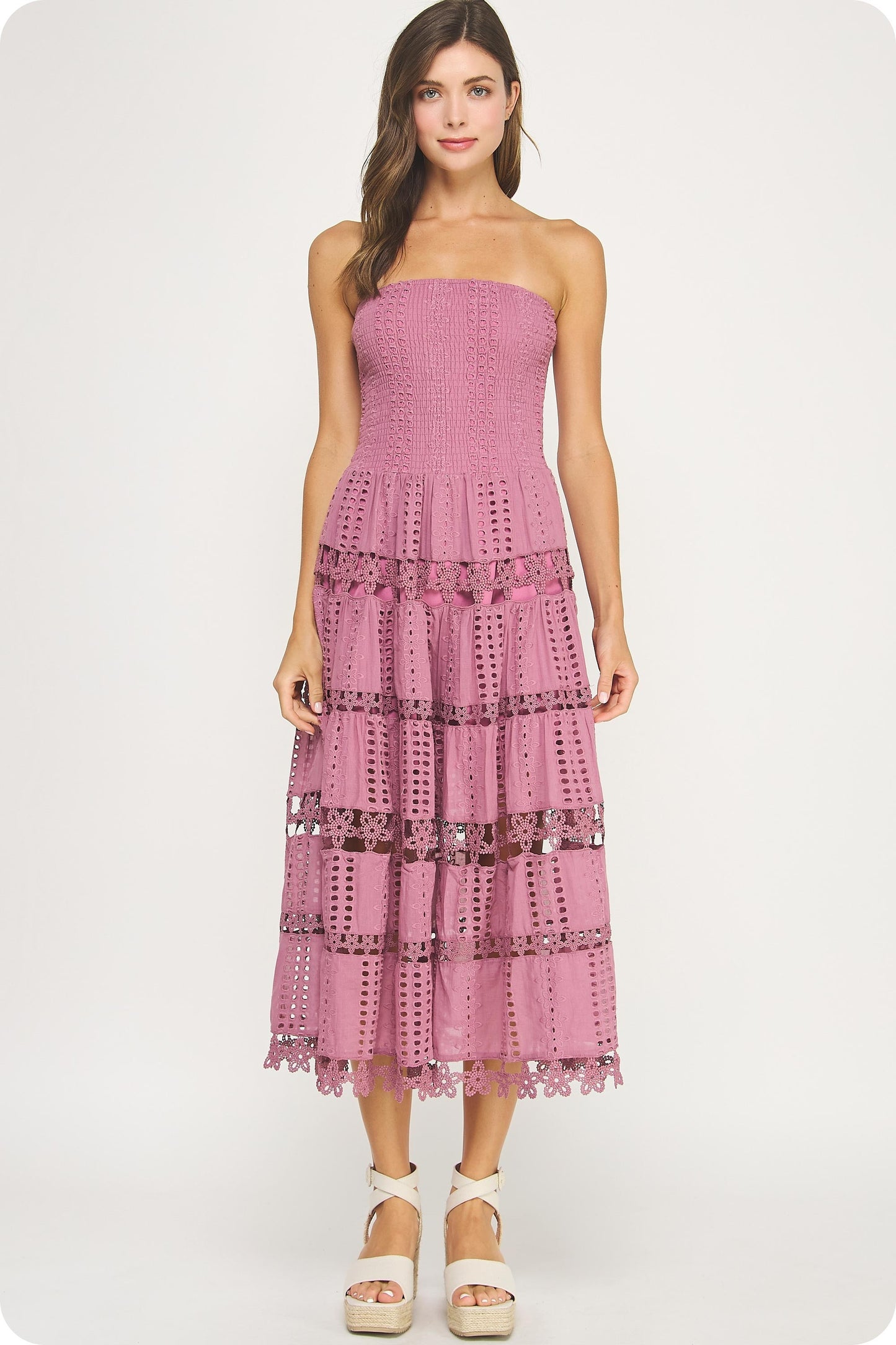 Eyelet Dress