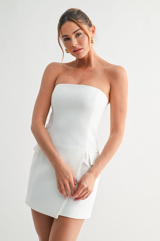 Mini Strapless Dress